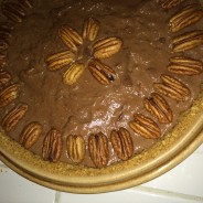 My Great Aunt Sister’s Chocolate Pecan Pie in a Graham Cracker Pecan Crust